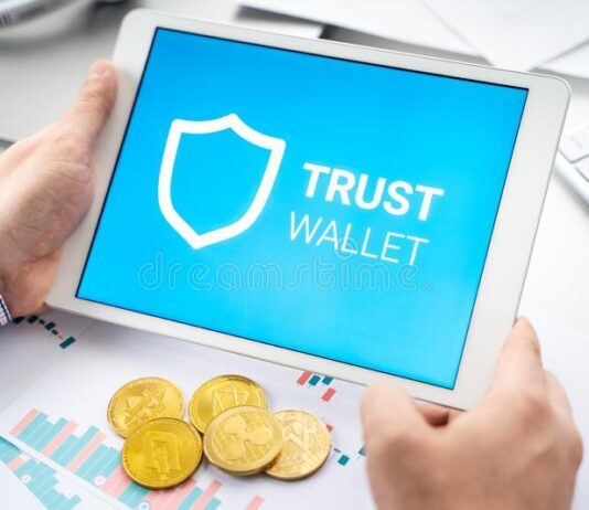 trust wallet tablet